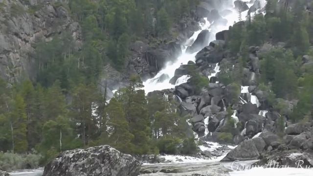Горный Алтай  Водопад Учар