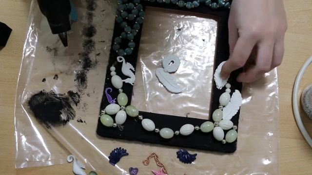 DIY : Переделка старой фоторамки Микс Медиа АРТ 2 / Mix Media Art / Вторая жизнь старых вещей 2 смотреть онлайн