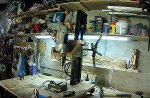 сверлильный станок из эл.дрели своими руками