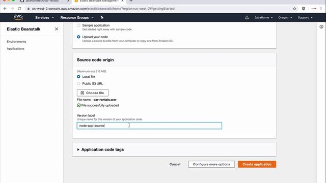 AWS Elastic Beanstalk Demo | Deploy custom Java war file | AWS DevOps | Deploy Java App to AWS смотреть онлайн