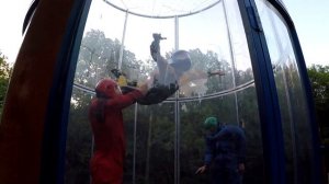 Полёт в аэротрубе. Воронеж. Аэротруба Комета.