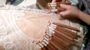 Как плетут Вологодское Кружево