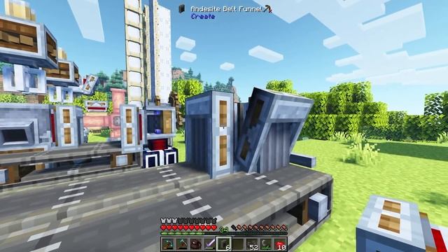 Create: Above and Beyond EP8 Polished Quartz Automation смотреть онлайн