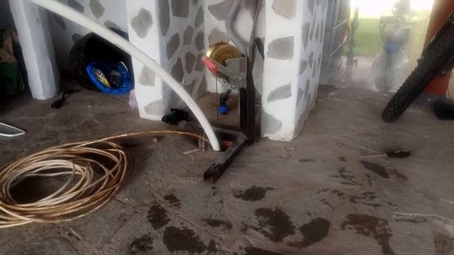 Лебедка для подъёма насоса из скважины смотреть онлайн