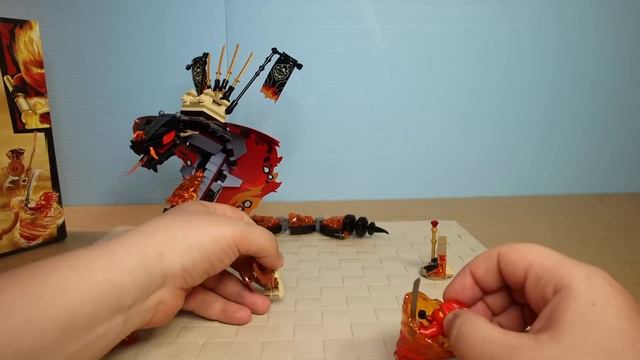 ОГРОМНАЯ ЗМЕЯ Ninjago Ниндзяго 70674 Огненный кинжал