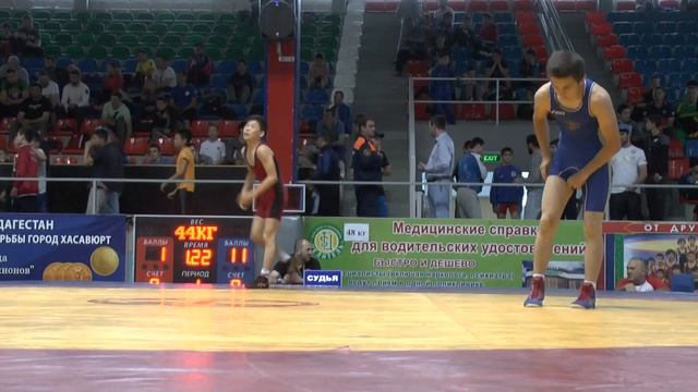 Васильев Ян (Саха) - Гаджаев Арсен (КЧР) смотреть онлайн