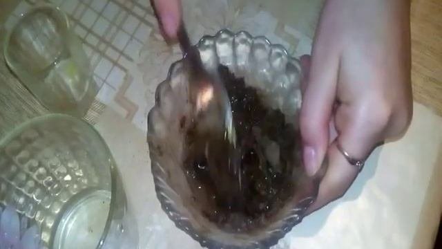 Маска из отрубей для лица