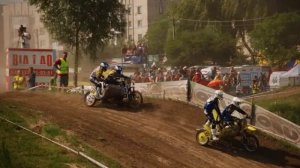 Мотокрос ЧМ на колясках.  2010 Черновцы.wmv