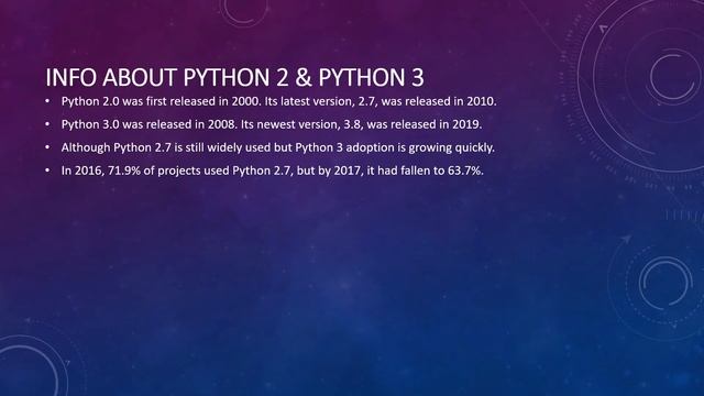 Python Tutorial # 1 | Python 2 v/s Python 3