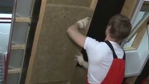 Монтаж утеплителя Роквул Лайт Баттс Скандик, разное применение