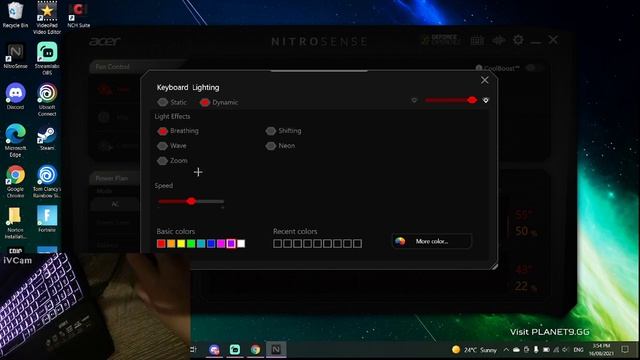 HOW TO CHANGE COLOUR ON NITRO ACER 5 KEYBOARD ! смотреть онлайн
