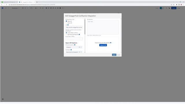 SwaggerHub Integration For Confluence