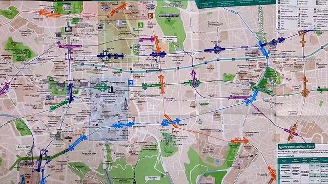 КАРТА СЕУЛА ДОСТОПРИМЕЧАТЕЛЬНОСТИ ОБЗОР/58??