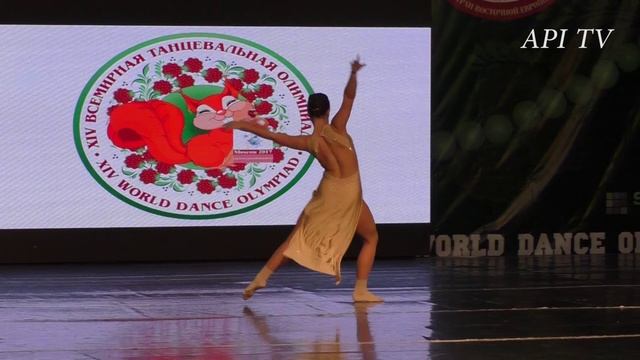 Кристина Зотова - Jazz - Джаз - Соло - Всемирная Танцевальная Олимпиада