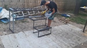 ЛЕСТНИЦА ДЛЯ КАРКАСНОГО БАССЕЙНА СВОИМИ РУКАМИ