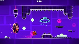 geometry dash, но официальные уровни теперь платформер в 2 2