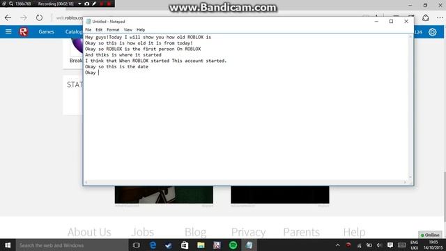 HOW OLD IS ROBLOX TRUE! FINALY SOME ANSWER! смотреть онлайн