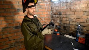 Сборка узла поворота с чертежами.