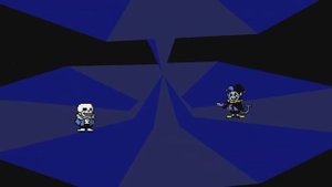 Санс VS Джевил. [АНДЕРТЕЙЛ/ДЕЛЬТАРУН]. Sans VS Jevil [UNDERTALE/DELTARUNE]