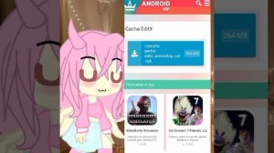 туториал как скачать gacha editx mod (пельмени в конце)