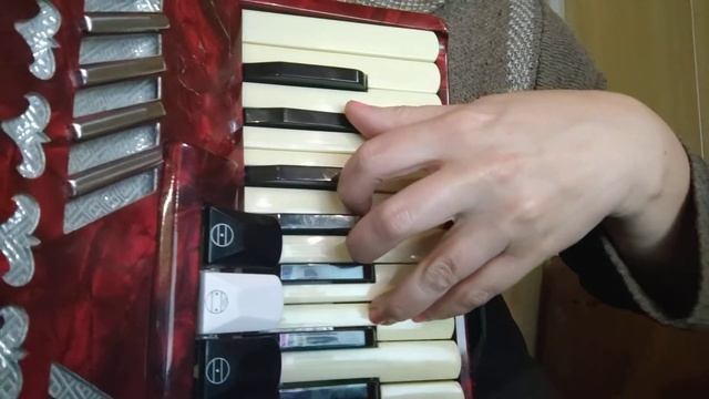Татарская Мелодия на аккордеоне