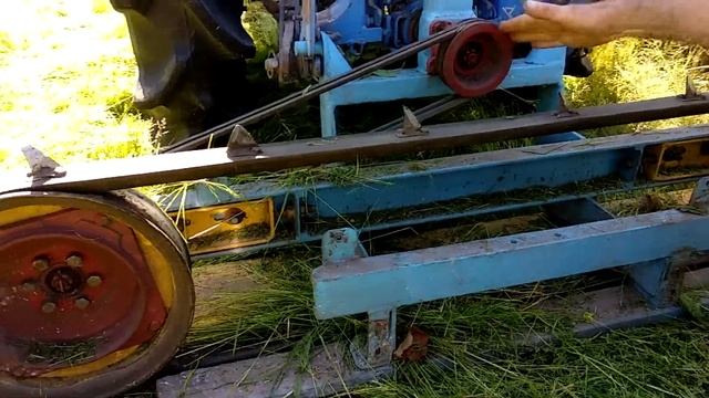 Садовый измельчитель травы. (косарка до мини трактора, мульчер, ботворезка) смотреть онлайн