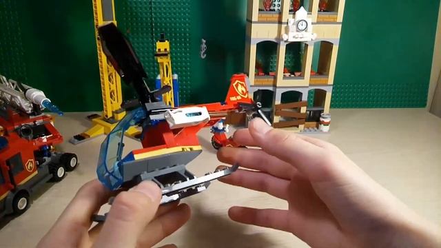 ОБЗОР LEGO 60216 Центральная пожарная станция смотреть онлайн