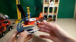ОБЗОР LEGO 60216 Центральная пожарная станция