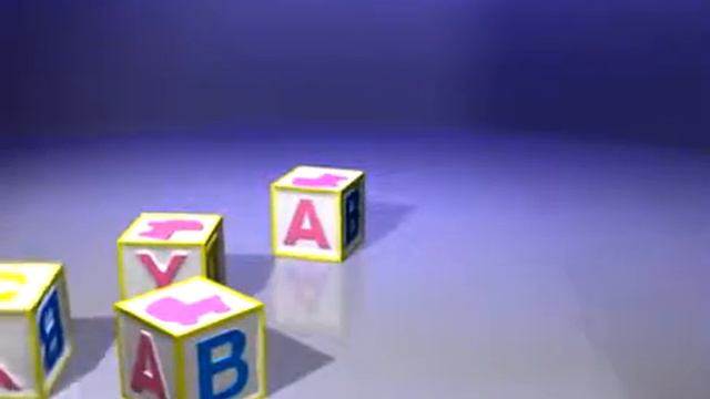 Футаж Детский Переходы Кубики ABC для слайд шоу смотреть онлайн