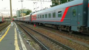 Мини-сборник. Движение поездов на Павелецком вокзале (13.07.2022).