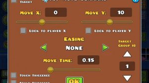 гайд как сделать move trigger в geometry dash