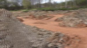 Песчано-гравийная щебеночная подушка под МЗЛФ.