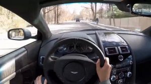 Дорожный тест драйв 2009 ASTON MARTIN DBS Manual | Test drive 2009 ASTON MARTIN DBS Manual