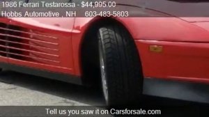 1986 Ferrari Testarossa Coupe - for sale in Auburn, NH 03032