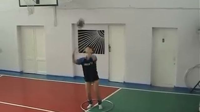 Тренировка волейбол Войнич В.И. СОШ № 15 часть2 смотреть онлайн