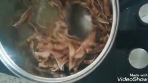 Салат по корейски со свиными ушами