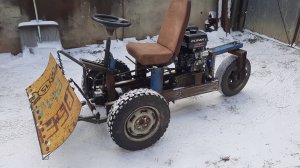 СКРЕБОК  для снега. Часть 2