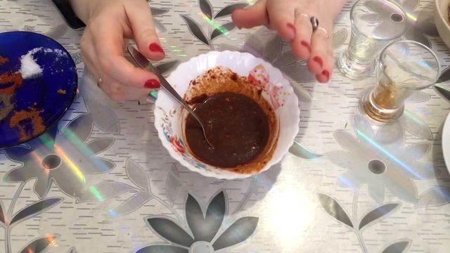 Японский салат с фунчозой. смотреть онлайн