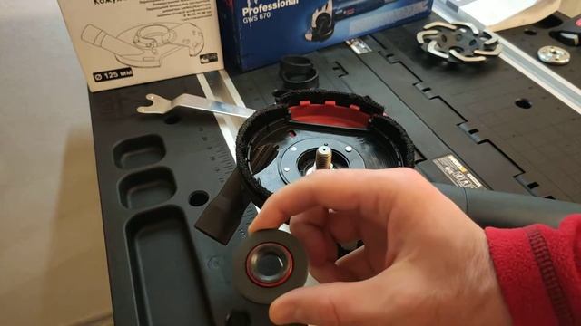 Защитный кожух Диолд КЗВ-125 + угловая шлифмашина Bosch GWS 670 смотреть онлайн