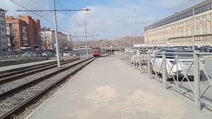 Казань. Маршрут трамвая №7, ул.Глазунова - ЖД Вокзал, 71-407-01 №1127 и 71-911 "City Star" №1202