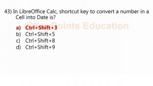 Top 100 LibreOffice Calc MCQ with answers | libreoffice mcq questions