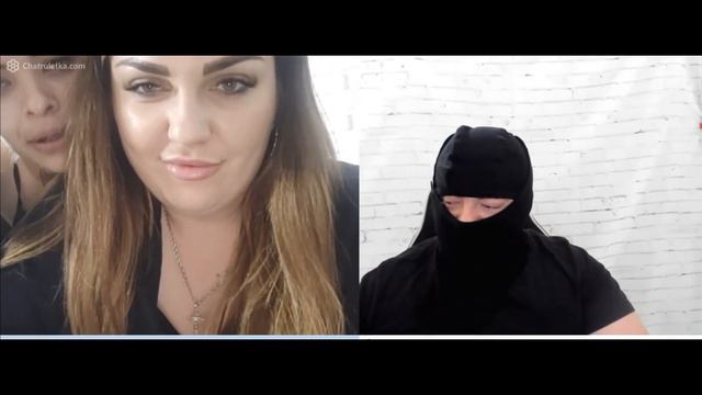Русский богатырь и агрессивные Украинцы ( чат рулетка)