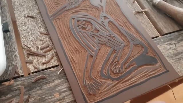 Making art: linoleum part 1 смотреть онлайн