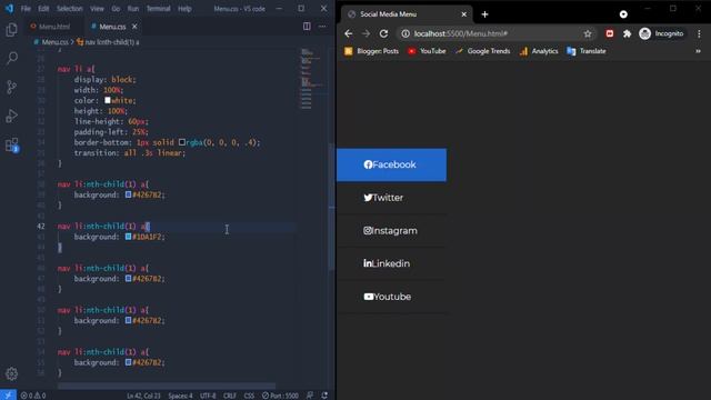Floating Icon With Glowing Effect | Glowing Social Media Icons Using HTML & CSS