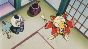 Kyatto Ninden Teyandee 01 Samurai Pizza Cats японская версия с русской озвучкой
