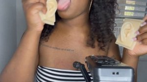 ASMR Double Ear Eating & SUPER Tingly Mouth Sounds