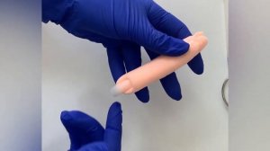 Тренировочный палец для маникюра своими руками