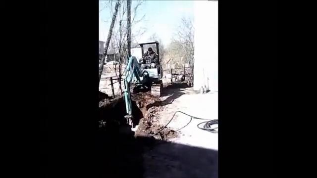 Копка кабель-канала смотреть онлайн