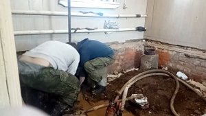 бурение абисинки зимой