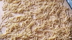 Домашняя лапша.